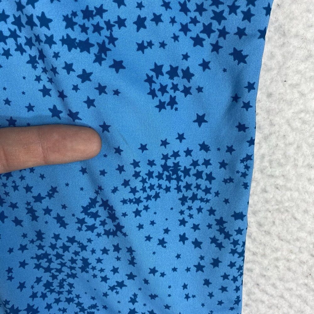 G Fore Shirt Mens XXL Blue Golf Performance Polo Star All Over Geometric READ - Picture 11 of 15